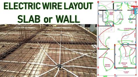 electrical slab piping drawing